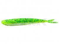 Vinilo Lunker City Fin-S Fish 4" - #79 Green Shad Flash