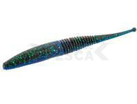 Señuelos blandos Mikado M-Craft Wiggly Worm 100mm - Blue Black