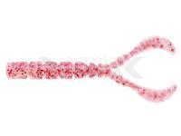 Vinilos Mustad AJI Worm Chiki-Chiki 1.7" 4.3cm - Clear Red Glitter