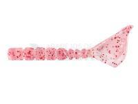 Vinilos Mustad AJI Worm Hila-Hila 1.7" 4.3cm - Clear Red Glitter