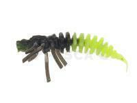 Vinilos Qubi Lures BigFatBug 5cm 1g - Black-Seledyn