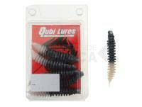 Vinilos Qubi Lures BigFatSnail 6cm 1g - Black Pearl