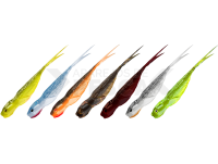 Vinilos Qubi Lures Syrena V-Tail 10cm 5.6g - Mix (random colors)