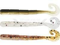 Vinilos Westin Ned Worm Curltail 5cm 0.5g - Clear Water Mix 23