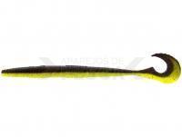 Vinilos Westin Swimming Worm 13cm 5g - Black/Chartreuse