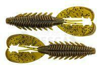 Señuelos blandos X-Zone Adrenaline Craw 4.25" 11cm - Green Pumpkin Black Flake