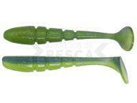 Vinilos X Zone Lures Pro Series Mini Swammer 3.5" 9cm - Electric Blue / Chartreuse