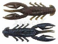 Vinilos X Zone Lures Scented Stealth Craw 2.5" 6cm - Black Blue Flake/Green Pumpkin Laminate