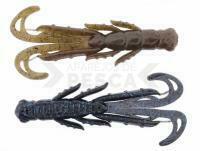 Vinilos X Zone Lures Scented Stealth Creature 2.75" 7cm - Black Blue Flake/Green Pumpkin Laminate