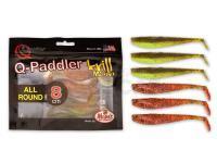 Manns Señuelos blandos Q-Paddler Power Packs Allround Mix Krill 8cm 6pcs: 3x pumpkinseed chart. + 3x original appleseed