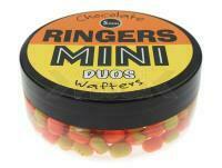 Ringers Chocolate Orange Duos Wafters Mini 8x5mm - Orange and Yellow