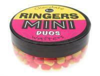Ringers Chocolate Orange Duos Wafters Mini 8x5mm - Pink and Yellow