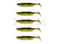 Vinilos Savage Gear Fat Minnow T-Tail 10.5cm 11g 5pcs - Chartreuse Pumpkin