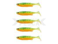 Vinilos Savage Gear Fat Minnow T-Tail 13cm 20g 5pcs - Firecracker