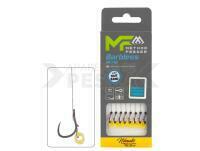 Mikado Method Feeder Rigs Braid MF14 Barbless with bait band - #4