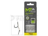 Mikado Method Feeder Rigs Braid MF14 Barbless with spike - #10