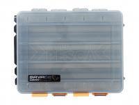 Caja Savage Gear Lurebox 2 Sided Smoke Long | 20.5 x 17 x 4.8cm