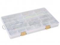 Westin W3 Tackle Box Grey/Clear - 35.5x22.5x3.5 cm