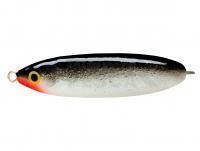 Señuelo Rapala Weedless Minnow Spoon 8cm - Black Silver Flake