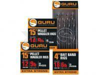GURU Pellet Waggler Rigs 15” 37,5cm (Size 18 GPW Hook 6lb 0,17mm N-Gauge)