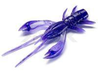 Vinilo Fishup Real Craw 2 - 060 Dark Violet / Peacock & Silver