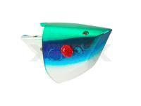 Rhys Davis Teaser Cut Bait Head - Chrome Blue Green