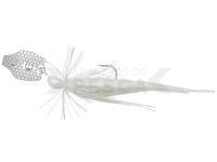 Señuelo Savage Gear Crazy Swim Jigs 10cm 8.5g #3/0 tail 7.5cm - White Silver