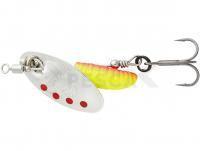 Señuelo Savage Gear Grub Spinners #0 2.2g - Silver Red Yellow