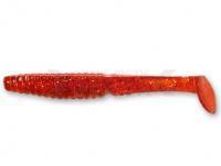 Vinilo Crazy Fish Scalp Minnow 100mm - 04 Cherry | Garlic