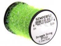 Semperfli Straggle String Micro Chenille 6m / 6.5 yards (approx) - SF7250 Fluoro Green Rhyacophilla