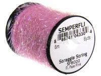 Semperfli Straggle String Micro Chenille 6m / 6.5 yards (approx) - SF8000 Fluoro Pale Pink