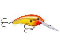 Señuelo Rapala Shad Dancer 5cm - Chrome Gold Fluoroscent Red