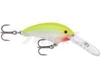 Señuelo Rapala Shad Dancer 5cm - Silver Fluorescent Chartreuse