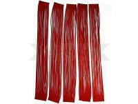 SiliLegs - Red & Silver Flake