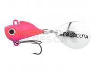 Señuelo Spro FreeStyle Scouta Jig Spinner 6g - UV Fluoro Pink