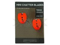 Spro Trout Master Mini Chatter Blades 14mm - Orange