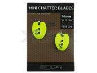 Spro Trout Master Mini Chatter Blades 14mm - Yellow