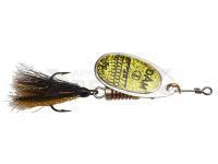 Cucharilla giratoria DAM Effzett Standard Spinner Dressed #4 / 10g - Reflex Gold