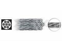 Dragon Surfstrand 7x7 Clear Silver 40cm 9kg