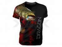 Breathable T-shirt Dragon - catfisch black M