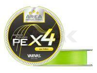 Trenzado Varivas Super Trout Area PE X4 75m Neo Yellow #0.3 7lb
