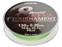 Daiwa Tournament 8 Braided Evo 300m 0.08mm