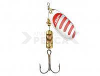 Cucharilla giratoria Jenzi Phantom-F French Collection 6g - Silver/Red