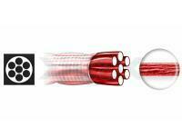 Dragon Surflon 1x7 Invisible Red A.F.W 30cm 9kg