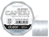 Monofilamento Dragon Super Camou Clear 30m 0.20mm