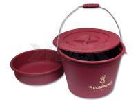 Bucket with lid and bowl 30L