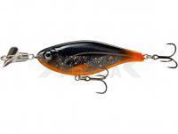 Señuelo Headbanger Cranky Shad 127mm 63g Slow sink - Black/Orange