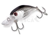 Quantum Señuelo duro Magic Trout Hustle and Bustle Lake 2g - white flash