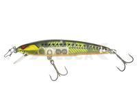 Señuelo duro Nories Laydown Minnow Just Wakasagi - 73mm 6g BR-74 BB Gold Rush