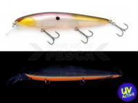 Señuelo duro Nories Laydown Minnow MID 110 - 112mm 18g BR-286 Translucent Pearl Shad